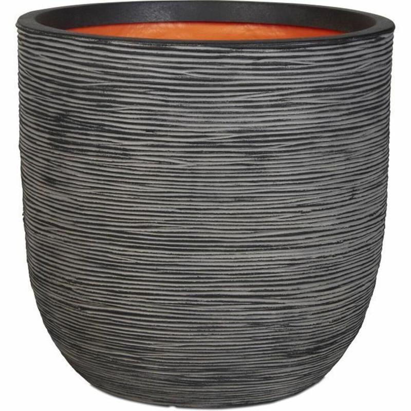 Macetero Capi Europe Antracita Plástico Ø 43 cm Macetero Capi Europe Antracita Plástico Ø 43 cm
