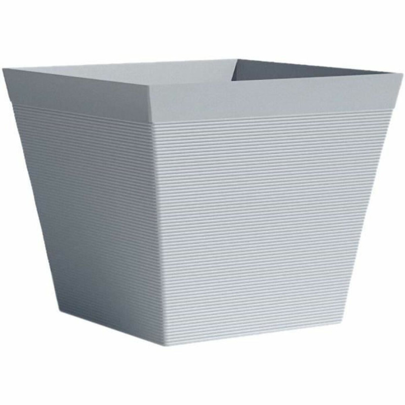 Set de Macetas Garden ID Azul Gris Cuadrada 29 x 26 cm Set de Macetas Garden ID Azul Gris Cuadrada 29 x 26 cm