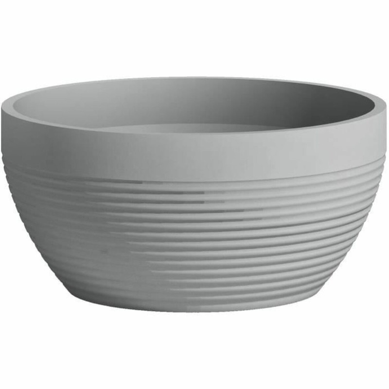Maceta Garden ID Gris 25 x 12 cm