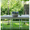 Maceta Garden ID Gris 25 x 12 cm