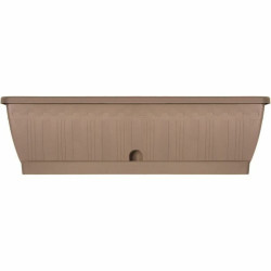 Jardinera Autorriego Garden ID Taupé 60 cm
