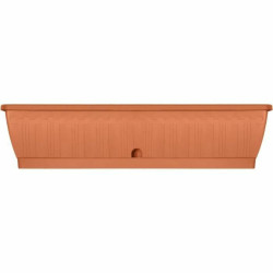 Jardinera Autorriego Garden ID Terracota 80 cm