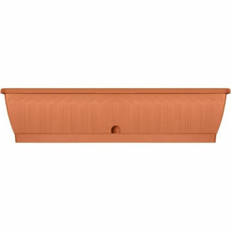 Jardinera Autorriego Garden ID Terracota 80 cm