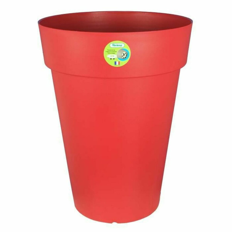 Maceta Riviera Rojo Plástico Redondo Ø 50 cm Ø 50 x 66 cm Maceta Riviera Rojo Plástico Redondo Ø 50 cm Ø 50 x 66 cm