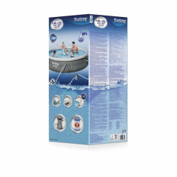 Bestway Piscina Hinchable Adulto Aro Ratan con Depurador 396x84 cm Jar