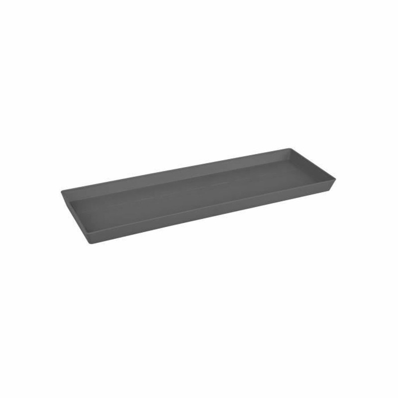 Plato para Maceta Elho XXL Gris oscuro Plástico Moderno 50 cm Plato para Maceta Elho XXL Gris oscuro Plástico Moderno 50 cm