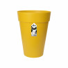 Maceta Elho Amarillo Ø 34 cm Ocre Plástico Redondo Moderno