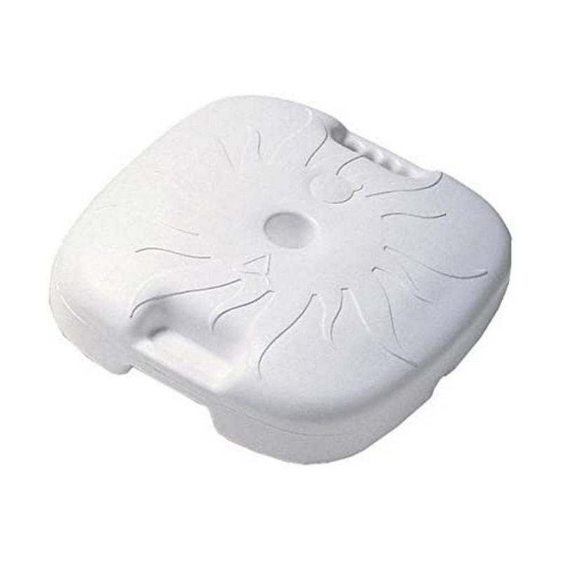 Base para Sombrilla IPAE Progarden 18 L Blanco Polipropileno Plástico Base para Sombrilla IPAE Progarden 18 L Blanco Polipropileno Plástico