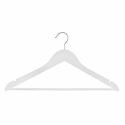 Juego de Perchas 5five Simply Smart Blanco Metal 44,5 x 23,5 x 1,5 cm