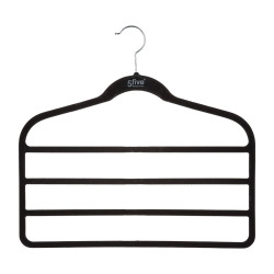 Perchas 5five Simply Smart Negro Nailon ABS 44,8 x 41,5 cm Pantalones