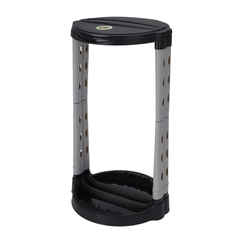 Cubo de Basura Transparente Desmontable Polipropileno 120 L 43 x 43 x Cubo de Basura Transparente Desmontable Polipropileno 120 L 43 x 43 x