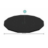 Cubrepiscinas Bestway Ø 427 cm Negro