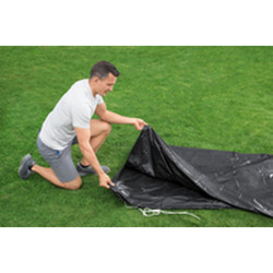 Cubrepiscinas Bestway Ø 427 cm Negro