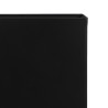 Set de Maceteros Negro Metal 26 x 26 x 70 cm (3 Unidades)