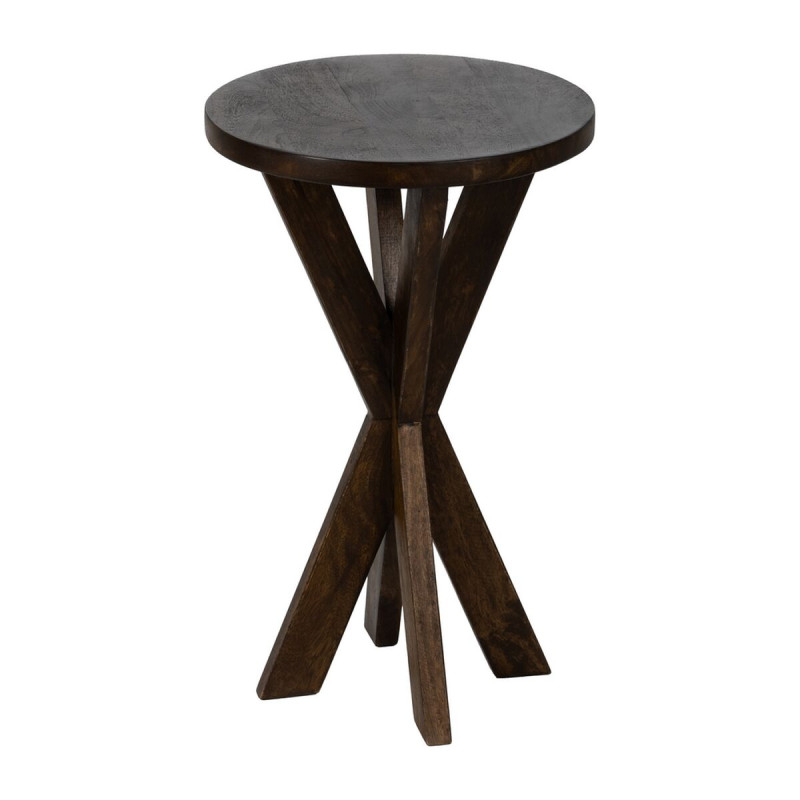 Mesita Auxiliar Natural 37 x 37 x 60 cm Mesita Auxiliar Natural 37 x 37 x 60 cm