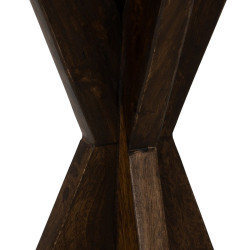 Mesita Auxiliar Natural 37 x 37 x 60 cm