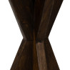 Mesita Auxiliar Natural 37 x 37 x 60 cm
