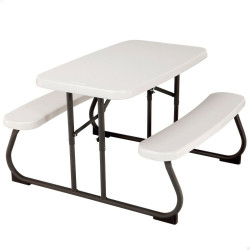 Mesa Infantil Lifetime Crema Plegable Pícnic 82,5 x 53,5 x 90 cm Acer