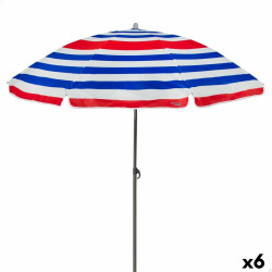 Sombrilla Aktive 220 x 207 x 220 cm (6 Unidades)