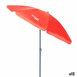 Sombrilla Aktive UV50 Ø 180 cm Coral Poliéster Aluminio 180 x 187 x