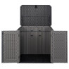 Mueble de almacenaje Lifetime Gris 147 x 129 x 97 cm