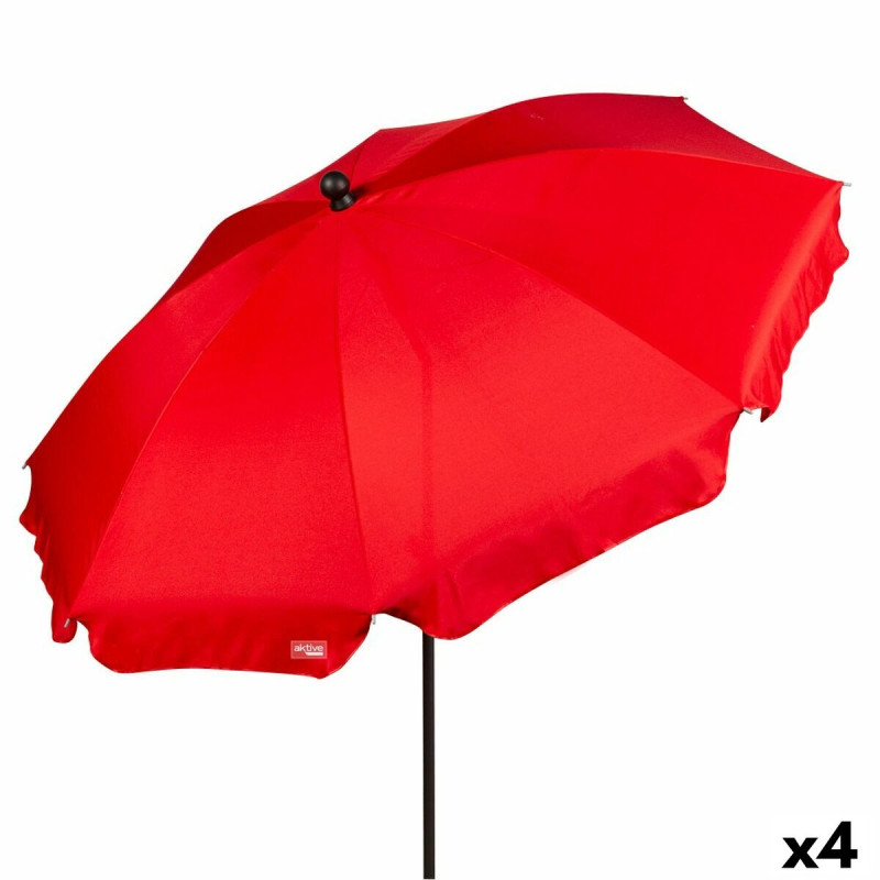 Sombrilla Aktive 200 x 215 x 200 cm (4 Unidades) Sombrilla Aktive 200 x 215 x 200 cm (4 Unidades)