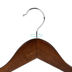 Juego de Perchas Max Home Marrón Madera Acero 44,5 x 23 x 1 cm 20 Pie
