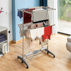 Tendedero Eléctrico Plegable con Flujo de Aire Natural Dryllon Innova