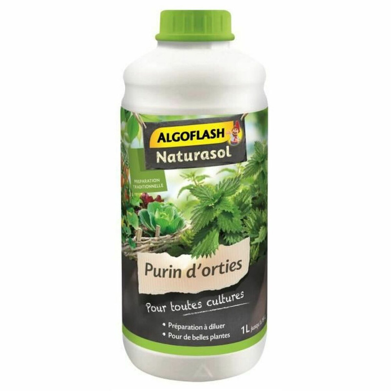 Fertilizante para plantas Algoflash Naturasol Ortiga 1 L Fertilizante para plantas Algoflash Naturasol Ortiga 1 L