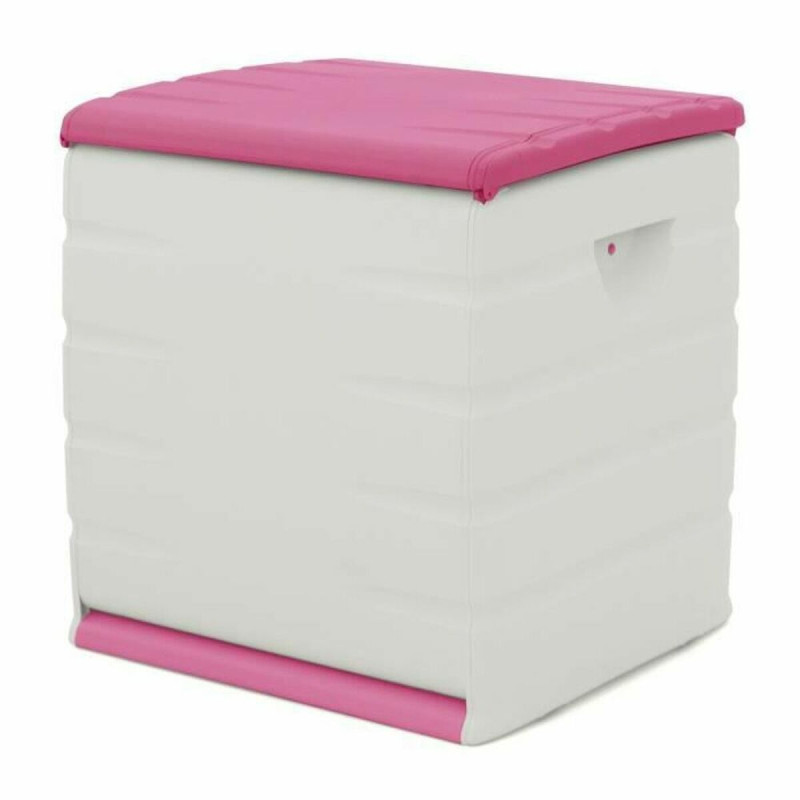 Arcón Plastiken 60 x 61 x 53 cm Beige Fucsia Plástico Arcón Plastiken 60 x 61 x 53 cm Beige Fucsia Plástico
