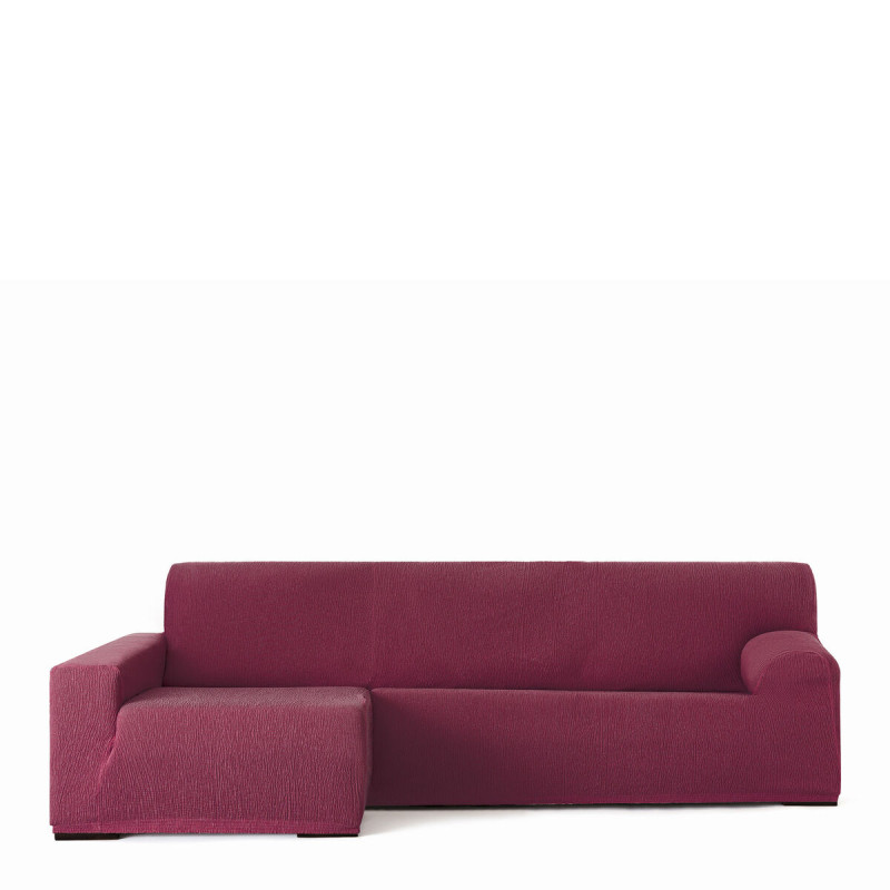 Funda para chaise longue de brazo largo izquierdo Eysa TROYA Burdeos 1 Funda para chaise longue de brazo largo izquierdo Eysa TROYA Burdeos 1