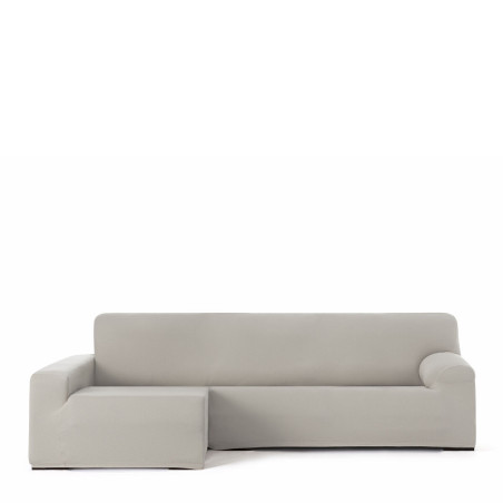 Funda para chaise longue de brazo largo izquierdo Eysa BRONX Beige Lin