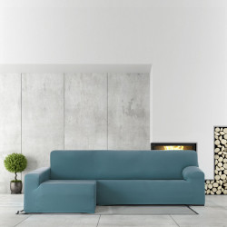 Funda para chaise longue de brazo largo izquierdo Eysa BRONX Verde Esm