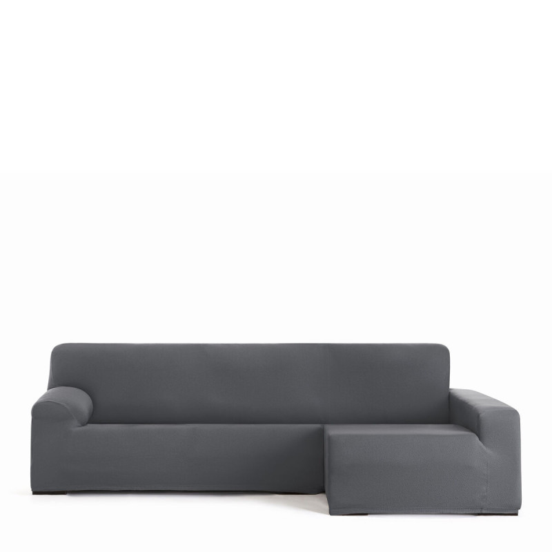Funda para chaise longue de brazo largo derecho Eysa BRONX Gris oscuro Funda para chaise longue de brazo largo derecho Eysa BRONX Gris oscuro
