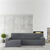 Funda para chaise longue de brazo largo izquierdo Eysa BRONX Gris oscu