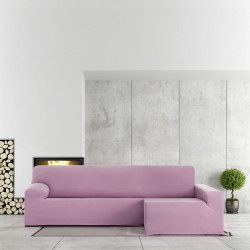 Funda para chaise longue de brazo largo derecho Eysa BRONX Rosa 170 x