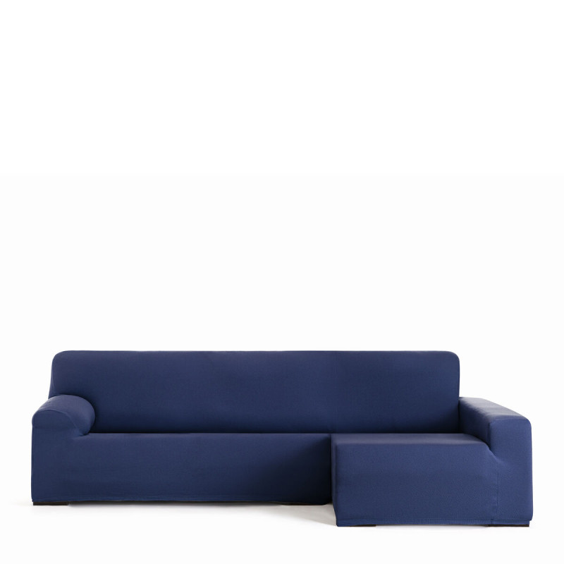 Funda para chaise longue de brazo largo derecho Eysa BRONX Azul 170 x Funda para chaise longue de brazo largo derecho Eysa BRONX Azul 170 x