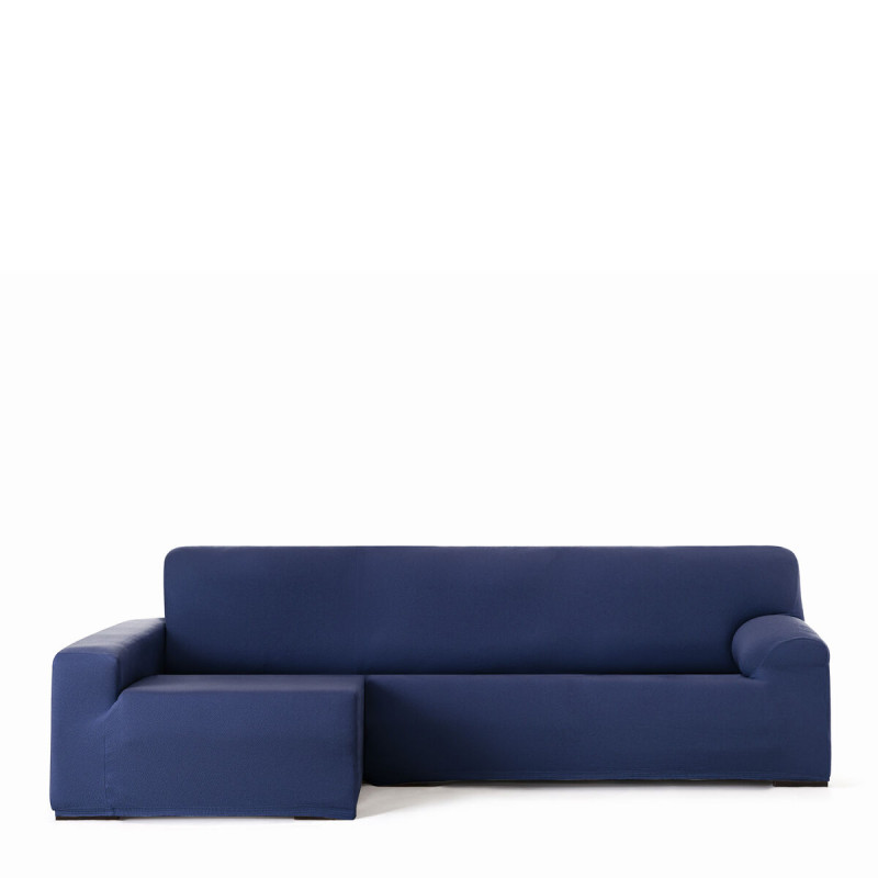 Funda para chaise longue de brazo largo izquierdo Eysa BRONX Azul 170 Funda para chaise longue de brazo largo izquierdo Eysa BRONX Azul 170