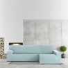 Funda para chaise longue de brazo largo derecho Eysa BRONX Aguamarina