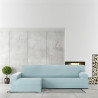 Funda para chaise longue de brazo largo izquierdo Eysa BRONX Aguamarin