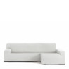 Funda para chaise longue de brazo largo derecho Eysa BRONX Blanco 170