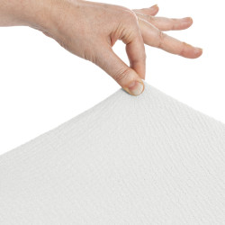 Funda para chaise longue de brazo largo derecho Eysa BRONX Blanco 170