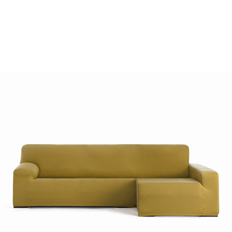 Funda para chaise longue de brazo largo derecho Eysa BRONX Mostaza 170