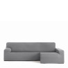 Funda para chaise longue de brazo largo derecho Eysa BRONX Gris 170 x