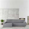 Funda para chaise longue de brazo largo izquierdo Eysa BRONX Gris 170
