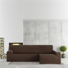 Funda para chaise longue de brazo largo derecho Eysa BRONX Marrón 170
