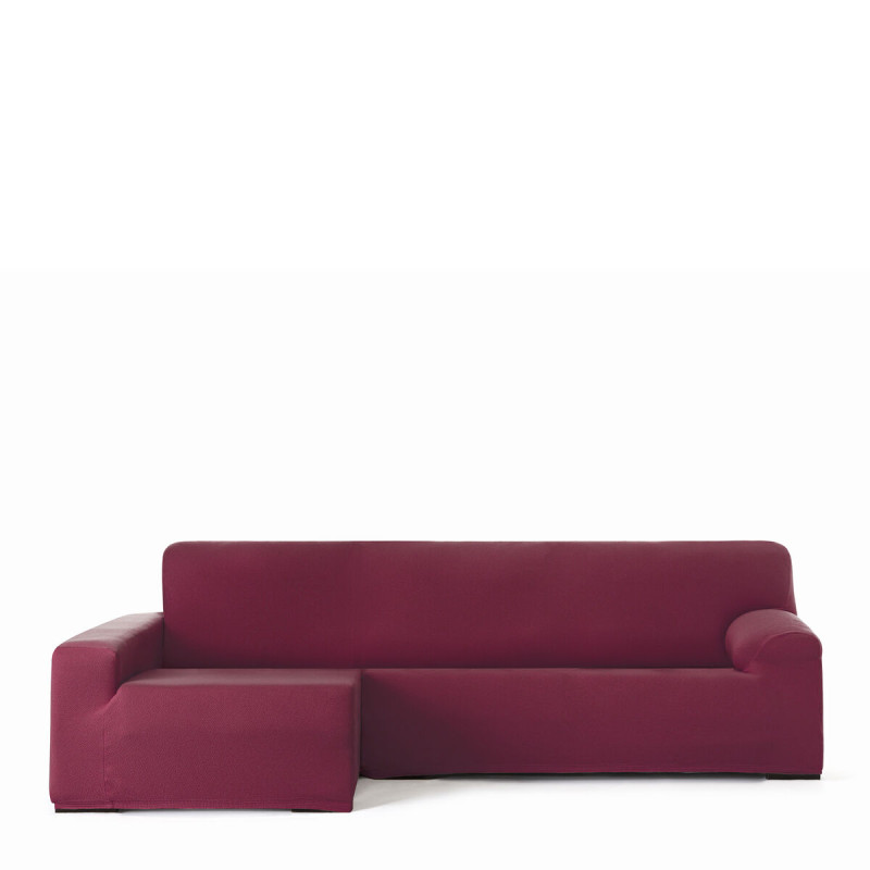 Funda para chaise longue de brazo largo izquierdo Eysa BRONX Burdeos 1 Funda para chaise longue de brazo largo izquierdo Eysa BRONX Burdeos 1