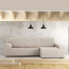 Funda para chaise longue de brazo largo derecho Eysa JAZ Beige 180 x 1