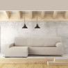 Funda para chaise longue de brazo largo izquierdo Eysa JAZ Beige 180 x