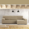 Funda para chaise longue de brazo largo derecho Eysa JAZ Beige 180 x 1